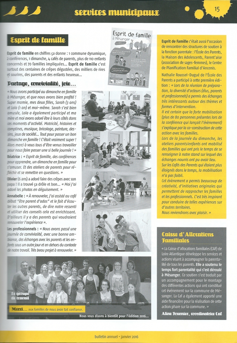 Bulletin municipal janvier 2016 